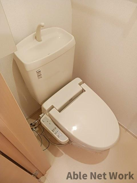 ミサキレジデンスのトイレ|温水洗浄便座