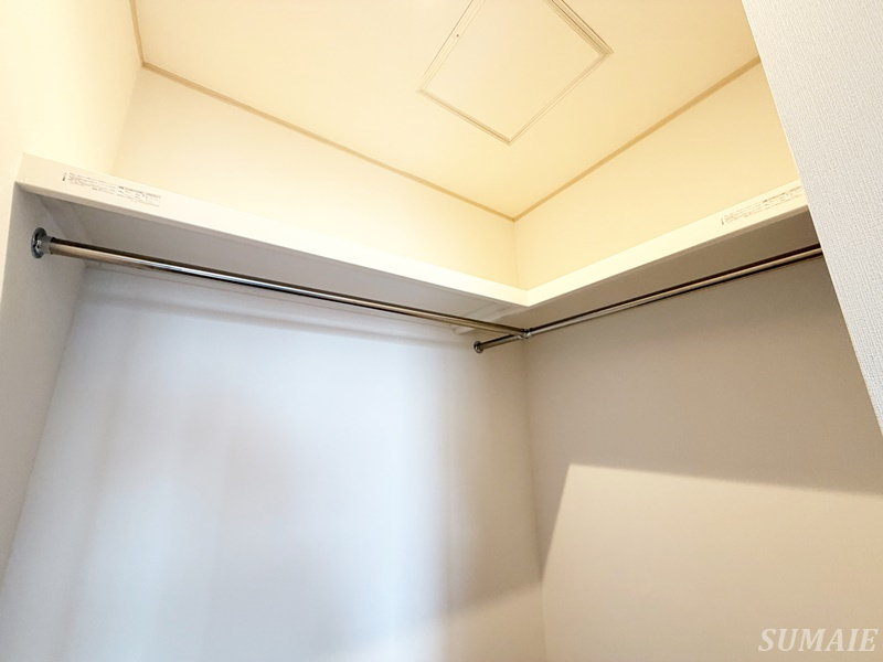 カーサコリーナの収納|ウォークインクローゼットです☆