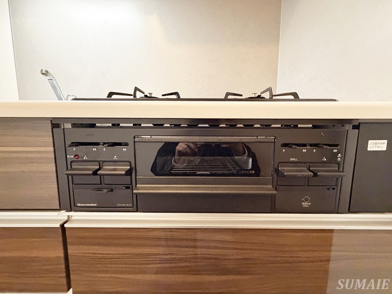 カーサコリーナの設備|キッチングリル付きです☆