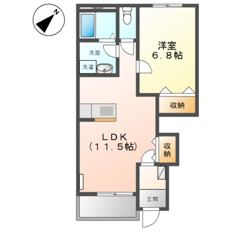 メイプルの間取り
