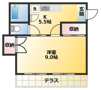 【間取り】 | 矢口ハイツ