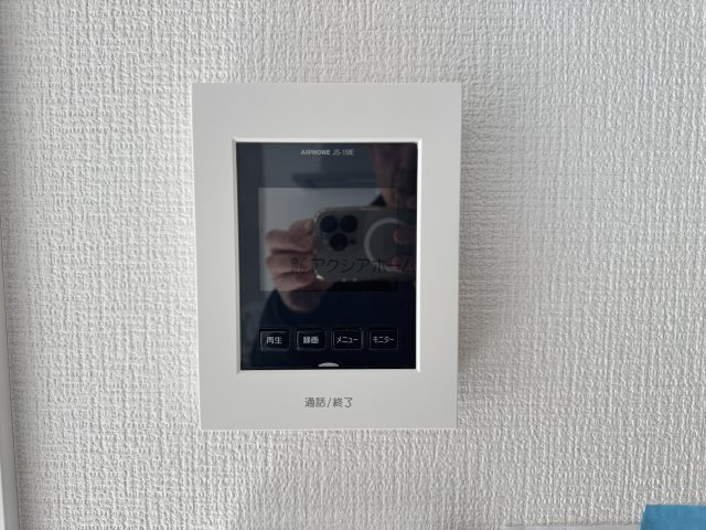 東村山市青葉町3丁目・全1棟　新築一戸建　の設備|来訪者が確認出来て安心なTVモニター付インターホン