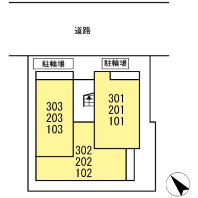 【区画図】 | ドムスクレスト清新二丁目