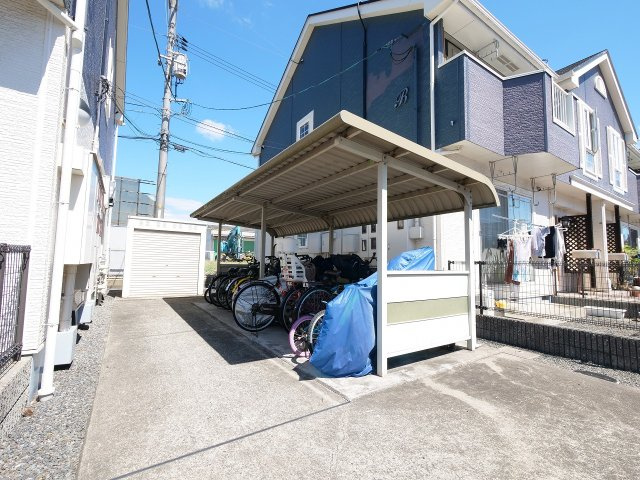 ハイツリー21　B棟のバルコニー|※写真は別の部屋のものです。