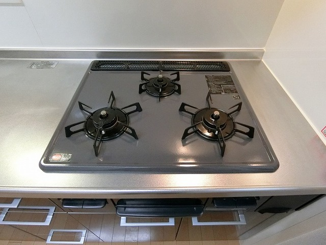 ＶＩＬＬＡ　ＦＥＬＩＣＥのキッチン|★3口システムガスキッチン★