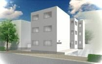 マンション 板橋区蓮根２丁目の外観|外観パースです。