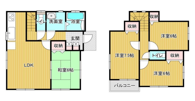 【間取り】 | 市原市東国分寺台１丁目