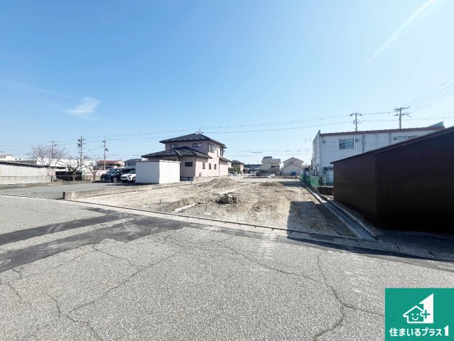 姫路市大津区恵美酒町　第3期　新築一戸建ての外観|周辺は落ち着いた街並みの住宅地！子育てがしやすい住環境です！まだ未完成ですが、現地でしかわからない事もございます。是非一度ご覧ください。