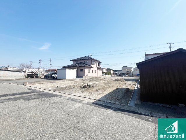 姫路市大津区恵美酒町　第3期　新築一戸建ての外観|周辺は落ち着いた街並みの住宅地！子育てがしやすい住環境です！まだ未完成ですが、現地でしかわからない事もございます。是非一度ご覧ください。