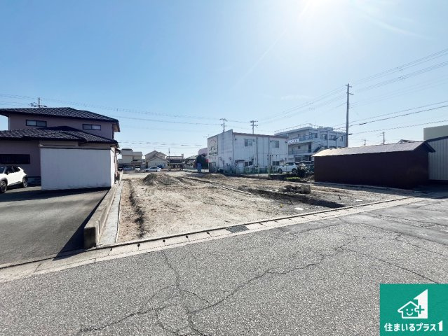 姫路市大津区恵美酒町　第3期　新築一戸建ての外観|周辺は落ち着いた街並みの住宅地！子育てがしやすい住環境です！まだ未完成ですが、現地でしかわからない事もございます。是非一度ご覧ください。