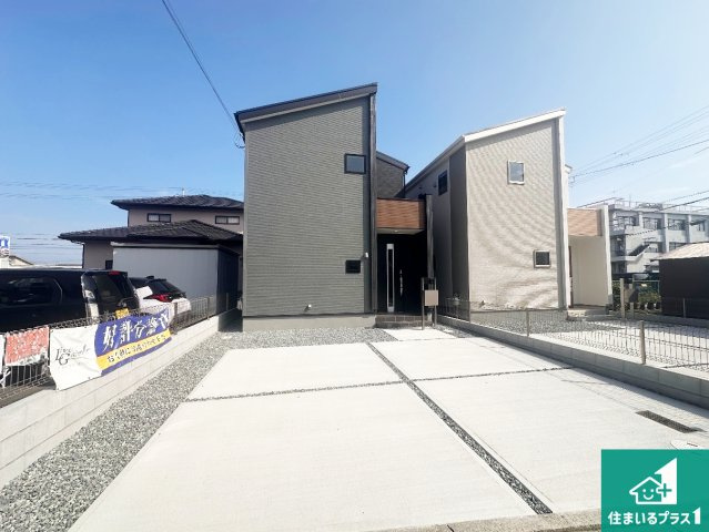 姫路市大津区恵美酒町　第3期　新築一戸建ての外観|お客様に長く安心して住んでいだだける事にこだわった家づくり！住んでからのアフターサービスにもしっかりと取り組んでいます！