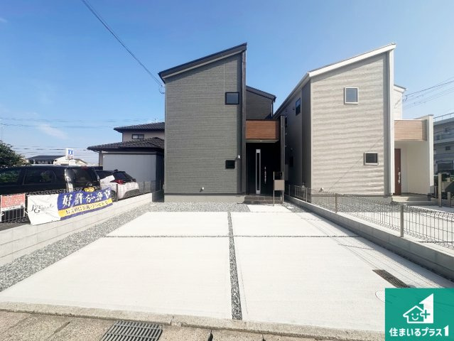 姫路市大津区恵美酒町　第3期　新築一戸建ての外観|安心の10年保証！外観を美しく保ち、雨水で汚れを落とします！気になることがありましたら、お気軽にお問い合わせください！