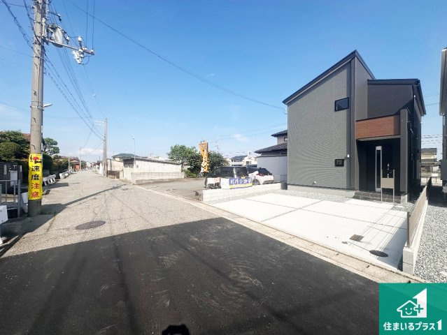 姫路市大津区恵美酒町　第3期　新築一戸建ての外観|お客様に長く安心して住んでいだだける事にこだわった家づくり！住んでからのアフターサービスにもしっかりと取り組んでいます！