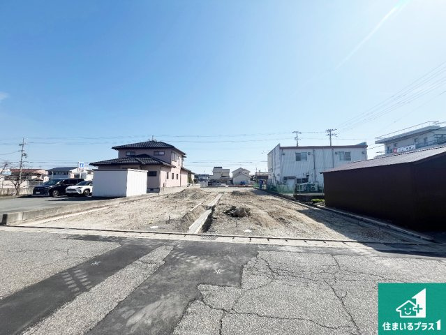 姫路市大津区恵美酒町　第3期　新築一戸建ての外観|周辺は落ち着いた街並みの住宅地！子育てがしやすい住環境です！まだ未完成ですが、現地でしかわからない事もございます。是非一度ご覧ください。