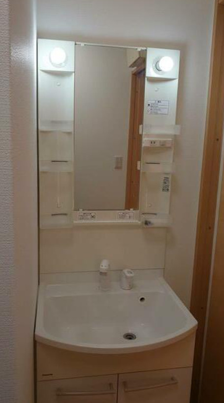 西河原戸建賃貸の洗面所