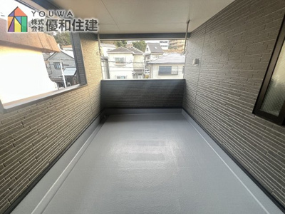 【バルコニー】 | 新築戸建　神戸市垂水区清水が丘１丁目