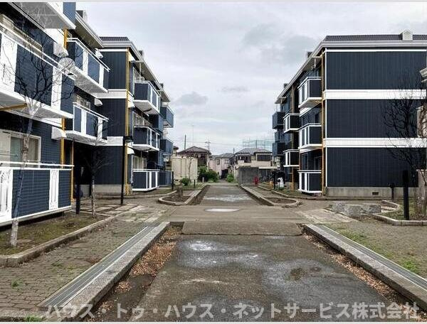 ガーデンビレッジ柏1号棟の外観