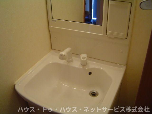 クレバーハウスの洗面所