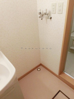 【洗面所】 | シャインＡＯ | 洗濯機スペース