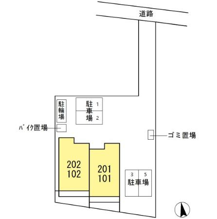 ルードハーネの区画図