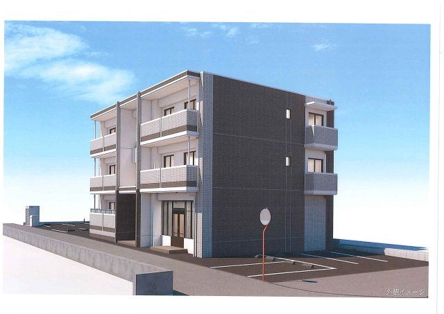 玉名市繁根木の賃貸マンションの外観