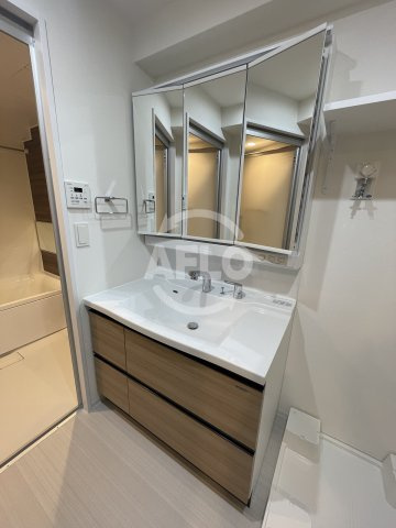 クレストコート同心　堀川小学校区の独立洗面台|クレストコート同心　独立洗面台