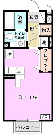 ルナコートの間取り