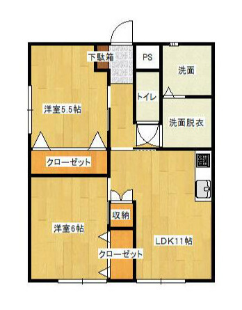 大橋ビルの間取り