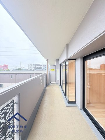 エイルスクエア空港東のバルコニー