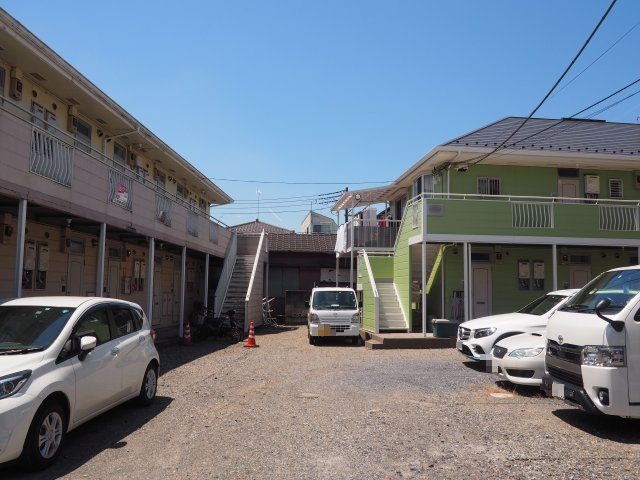 リバーシティ駐車場の外観