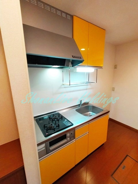 藤沢市羽鳥２丁目のアパートのキッチン