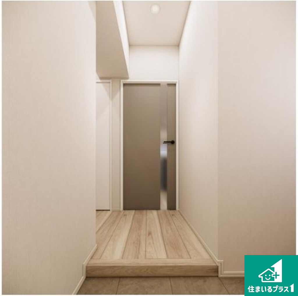 コーポあびこの玄関