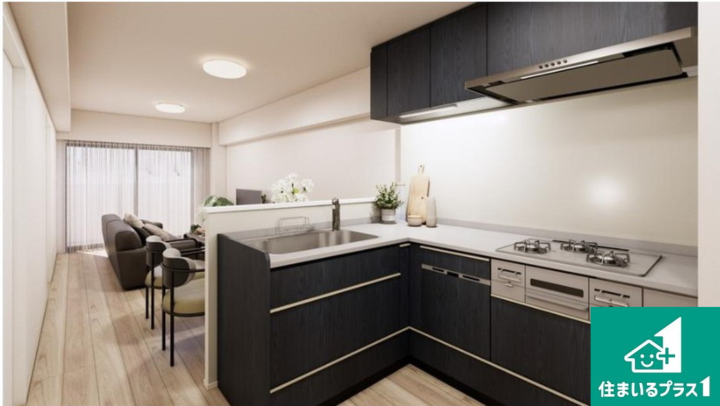 コーポあびこのキッチン