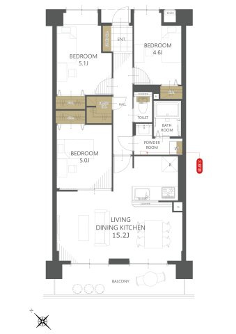 藤和ハイタウン百間川の画像