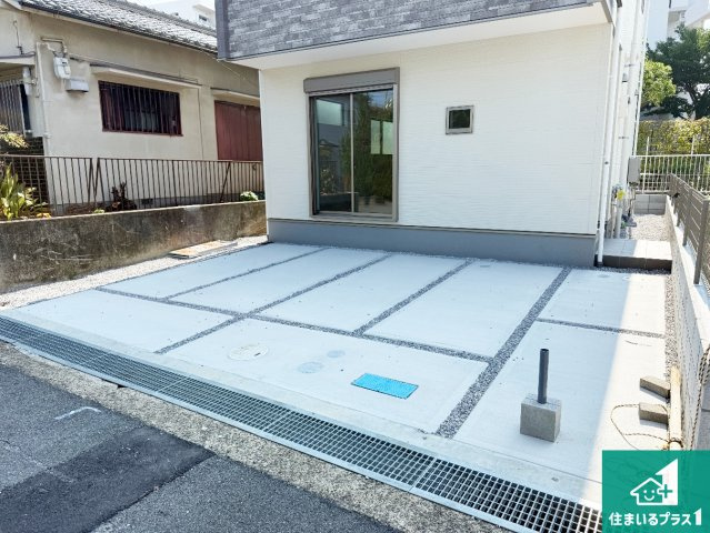 藤井寺市藤ケ丘　第1期　新築一戸建ての駐車場|駐車スペース！散水栓があるので、こまめに愛車を洗えます！