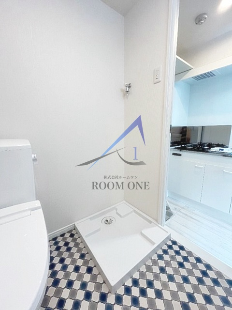 サザンロード堀切の設備|洗濯機置き場です。