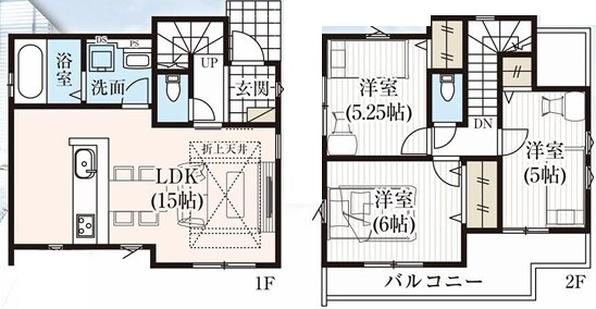 新座市野寺4丁目　土地　西武池袋線　保谷の参考プラン