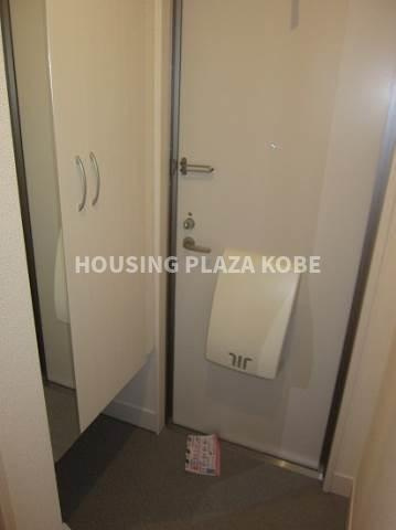 クレールわかばの玄関