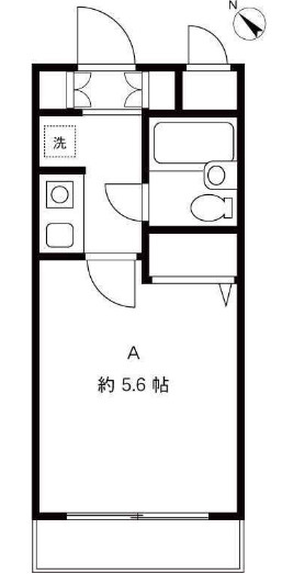 カーサスプレンディッド新宿払方町の間取り