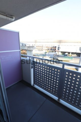 マンションクォーレのバルコニー