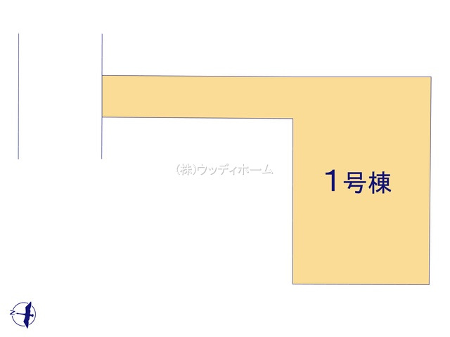 春日部市大沼3期　新築一戸建ての区画図