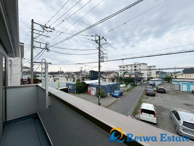 中古戸建　茅ヶ崎市菱沼1丁目のバルコニー|高い建物が少なく開放的な眺望◎