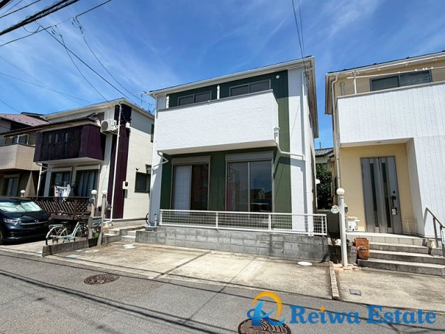 中古戸建　茅ヶ崎市菱沼1丁目の外観|周辺は閑静な住宅街で子育て世帯にオススメな住環境☆彡