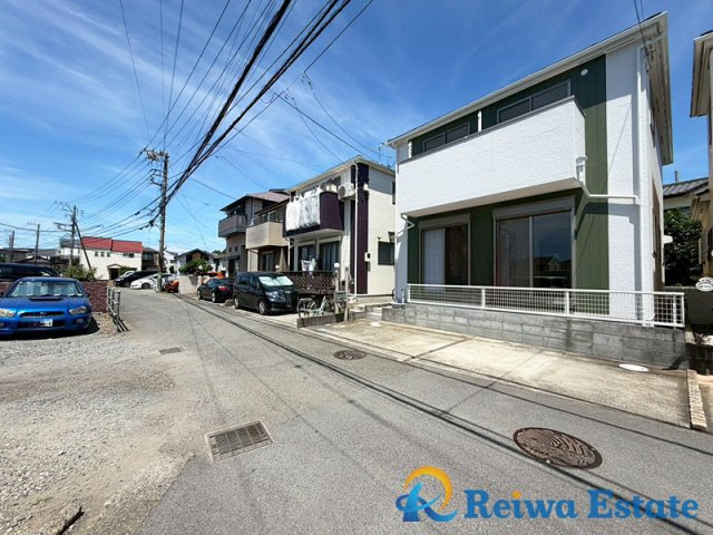 中古戸建　茅ヶ崎市菱沼1丁目の前面道路含む現地写真|松林小学校まで約450ｍとお子様の通学も安心♪