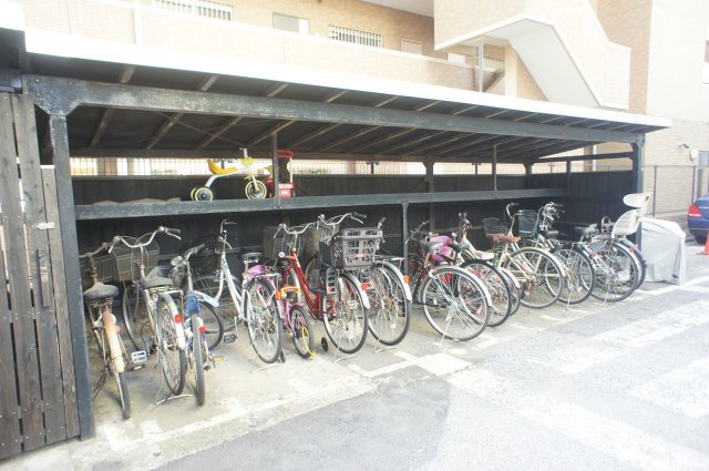 【その他共用部分】 | ハイツエバグリーン津田沼2号棟 | 駐輪場スペース