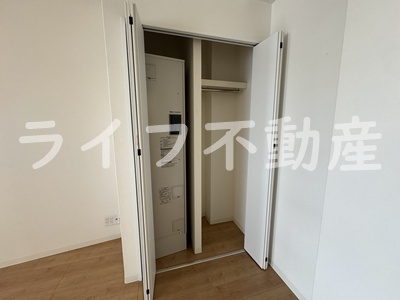 アウラ新深江の収納|専用の収納スペースです