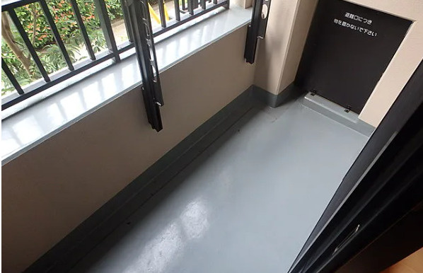 フレンシア田端道灌山のバルコニー