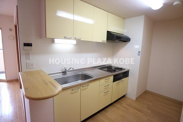 リュイール桃山台のキッチン