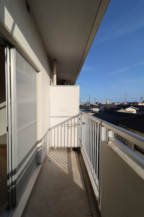 スイートピアfuji　B棟のバルコニー