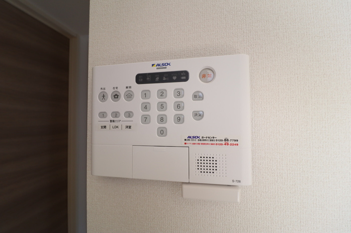 シャルム　B棟のセキュリティ